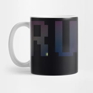 Pixel Galaxy Bruh Mug